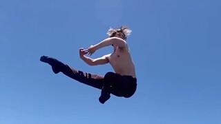 Julian Mackay's various jumps