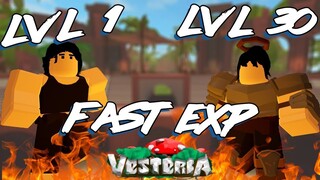 Vesteria - How to Level Up Fast (Levels 1-30) 2021