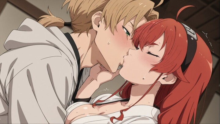 Hot kissing 18+ mushoku tensei