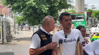 🔴Live19- “ไรเดอร์” ถูกรถชนขาหักไร้การเยียวยา ใช้ไม้ค้ำวิ่งส่งอาหาร