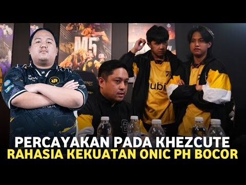 Tugas Khezcute Sangat Berat || Rahasia kekuatan ONIC PH Akhirnya Bocor!!  di m6 world championship