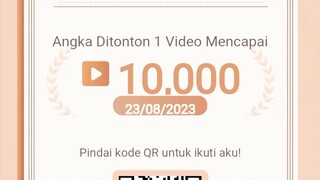 Makasih banyak ya Teman" semua nya yg udah ngeramein video aku.... 👏👏🥳🥳🎉🎉🎊