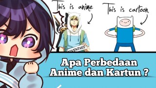 Apa Perbedaan Anime dan kartun ? #VCreators