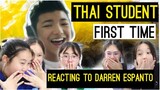 Thai STUDENTS FIRST TIME REACTING TO DARREN ESPANTO | SIA CHANDELIER