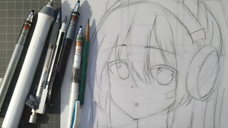 [Harus dibaca untuk belajar menggambar tangan pensil anime! 】Di edisi kelima, saya akan mengajari An