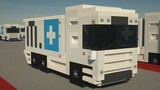 [Minecraft] Xe tải container hạng trung - Hướng dẫn sử dụng phương tiện (1)