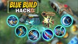 WTF DAMAGE !! BLUE BUILD IS HERE MLBB