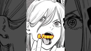 Top 10 strongest characters in chainsaw man #shorts