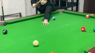 女朋友都是台球小天才