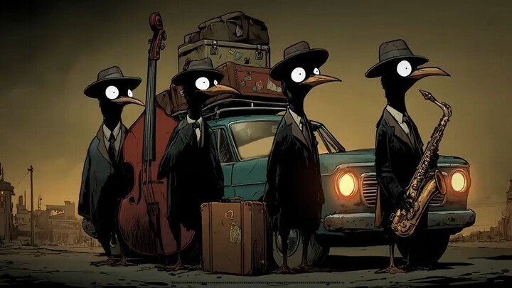 Penguins Groove Into Dawn – Jazz for PRODUCTIVE Work & Focus - Top Penguin Jazz