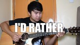 I'd Rather (WITH TAB) Luther Vandross | Fingerstyle Guitar Cover
