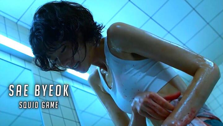 Sae byeok (squid game) player 067 death scene.
