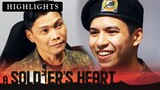Michael opens up to Maj. Lucente about his relationship with Isabel | A Soldier's Heart