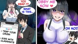 My Hot Classmate Catches Me Looking At Her Search History, Now I Have To Obey Her (RomCom Manga Dub)