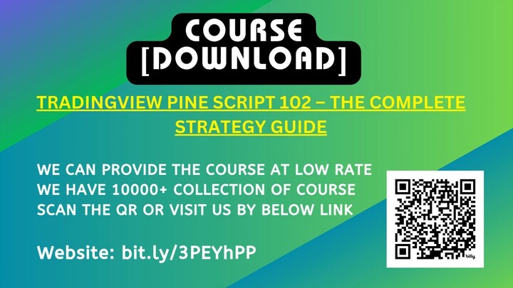 TradingView Pine Script 102 – The Complete Strategy Guide