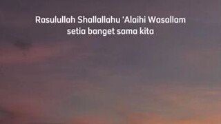 cukuplah Allah dan rasul yang kita cintai dalam hati kita❤✨