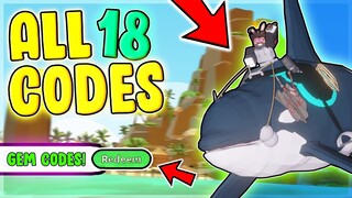 ALL 18 NEW FISHING SIMULATOR CODES *FREE GEMS* - Fishing Simulator Roblox