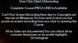 One Course Click Client Onboarding download