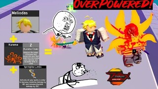 *NEW* Kurama Bloodline + Meliodas is OP!! in Tournament|Roblox Anime Fighting simulator