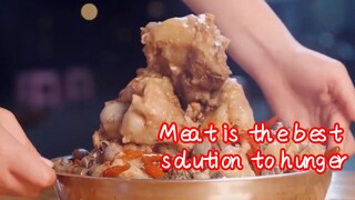 Meat is the best solution to hunger