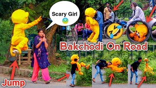 Human Teddy Bear Bakchodi In Public Place| Funny Reaction 🤣| Crazy Teddy