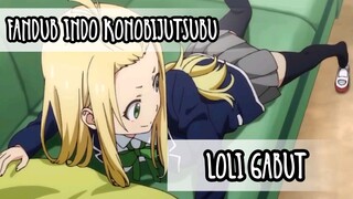 LOLI GABUT SENDIRIAN [Fandub Konobijutsubu ni wa Mondai ga Aru] INDODUB