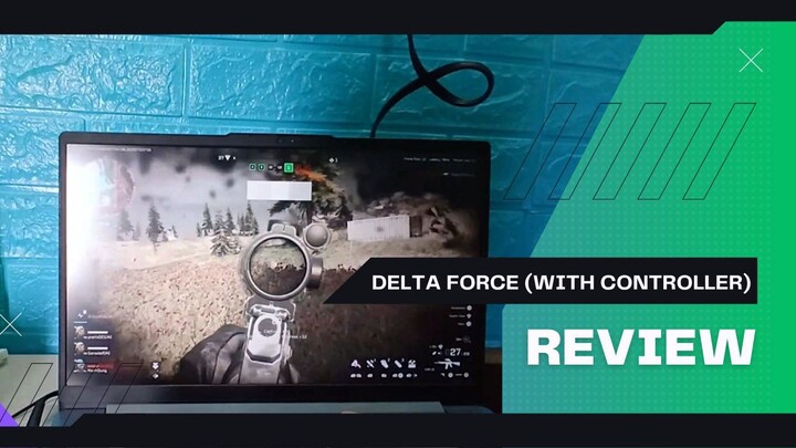 Lần đầu chơi Delta Force bằng tay cầm.