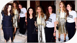 Kareena Kapoor Khan, Karishma Kapoor and Natasha Poonawala At Manish Malhotra House