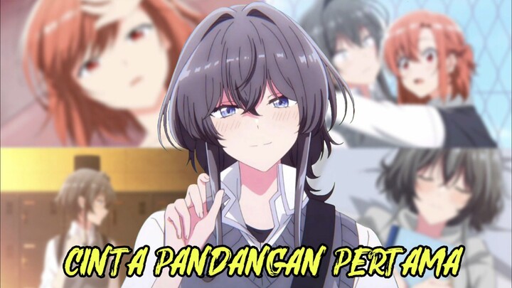 apakah cinta pandangan pertama itu benar benar ada? 🥰🤭