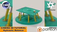 Hydraulic Balance (Cinema 4D Tutorial)