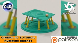 Hydraulic Balance (Cinema 4D Tutorial)