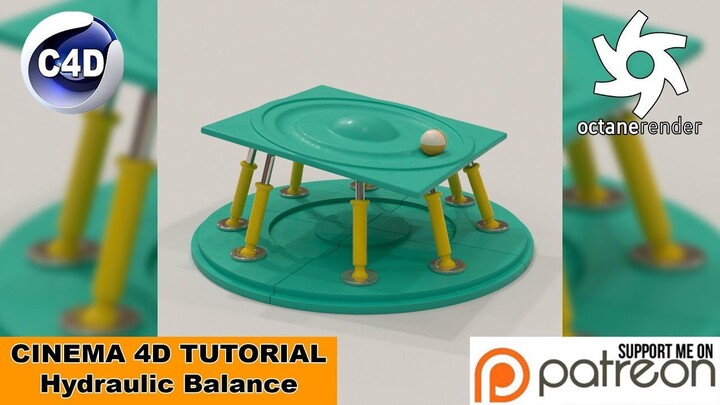 Hydraulic Balance (Cinema 4D Tutorial)