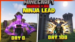 TÓM TẮT 100 NGÀY TRỞ THÀNH NINJA TRONG THẾ GIỚI MINECRAFT SIÊU KHÓ