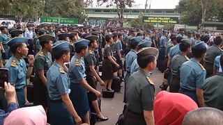 Aksi dan Attraksi Wisuda Perwira TNI Khusus Tenaga Kesehatan Tahun 2019