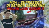 M24 + SUPRESSOR KOK JADI KAYA GINI DI SEASON SEKARANG ?! - PUBG MOBILE INDONESIA