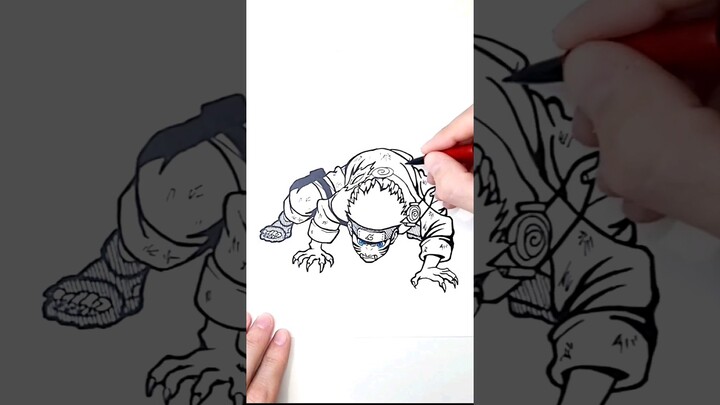 Drawing Naruto #drawing #art #shorts #anime