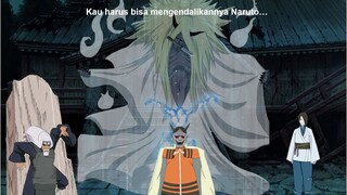 Naruto belajar jutsu lagenda klan uzumaki dengan edo tensei ketua klan uzumaki yaitu Ashina uzumaki