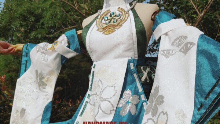 【冥漠之都】八重__子？没有特效就是这么闪耀！原神八重神子异色 魈性转 COS手工私人定制