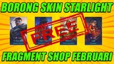 Beli Semua Skin Starlight di Fragment Shop Februari 2023 | Mobile Legends