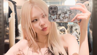 Phụ đề tiếng Trung.ROSÉ's Vlog - hậu trường buổi chụp hình YSL