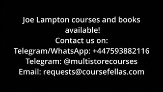 Joe Lampton Courses (Last Edition)