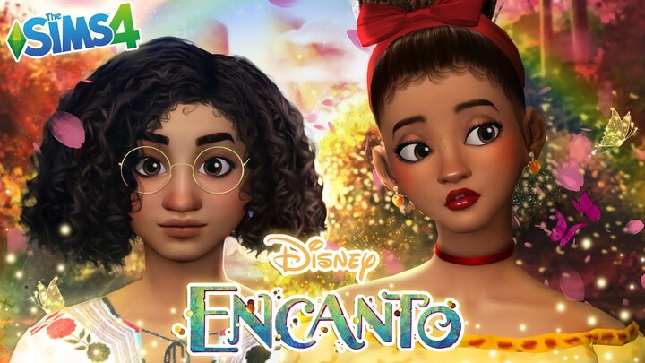 🕯️ENCANTO 🦋✨ ¦ The Sims 4 CAS +CC LIST (PART 1: Isabela, Dolores, Luisa, Camilo, Mirabel & Antonio)