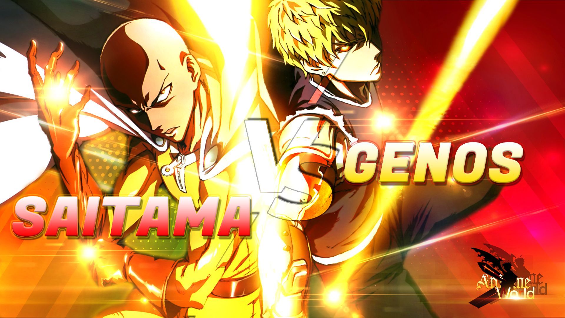 Saitama vs Genos Fight  One Punch Man (60FPS) 