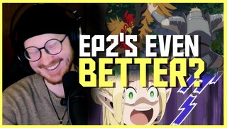 Back For Seconds DELICIOUS IN DUNGEON! | Dungeon Meshi Ep. 2 First Reaction