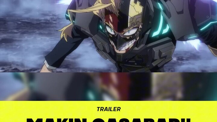 Trailer season terbaru my hero academia, makin gasabar!!!