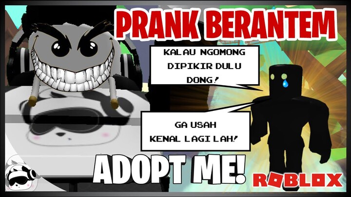 PRANK YOUTUBER Sampai Berantem Di Roblox Adopt Me | Roblox Adopt Me Indonesia Gameplay