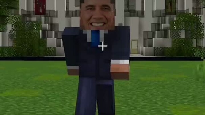 Saya Menambahkan Obama ke Minecraft