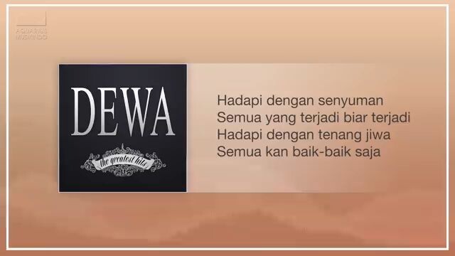 Dewa 19 hadapi dengan senyuman