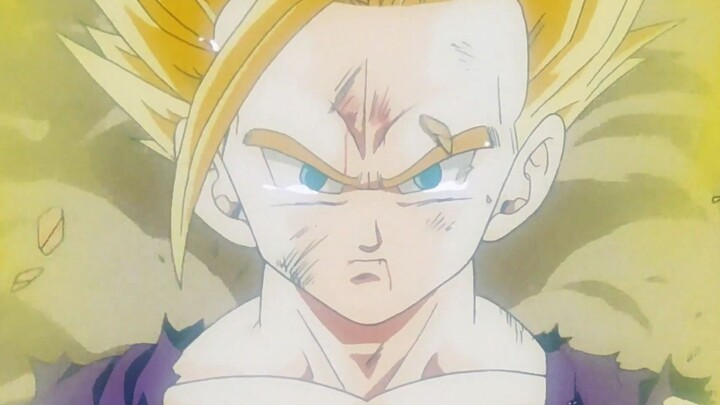 Dragon Ball Z: One of Gohan's pinnacle battles, leave this earth to me to protect!