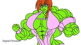 She-Hulk Crazy Transformation Animation - How its made ???